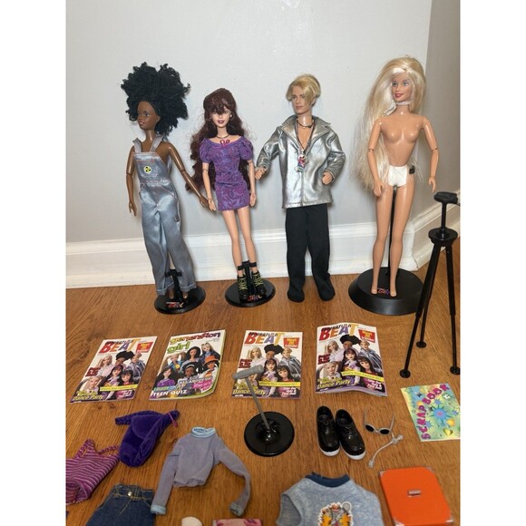 Vtg Generation Girl Barbie 1999 Lot Of 4 w/ Accessories Nichelle Chelsie Blaine - Picture 4 of 15